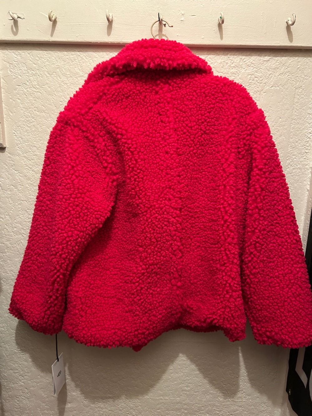 UGG Hot Pink Teddy Peacoat - Picture 8 of 8
